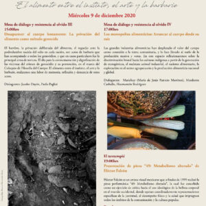 Desaparecer el cuerpo lentamente. La privación del alimento como método genocida