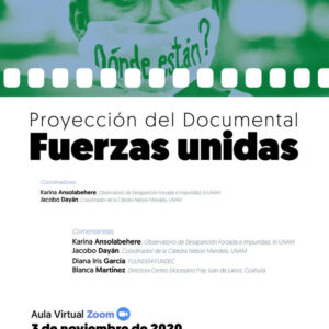 Presentación documental  “Fuerzas unidas”
