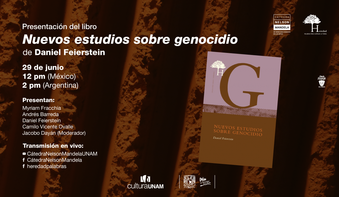 Presentación del libro “Nuevos estudios sobre genocidio” de Daniel Feierstein