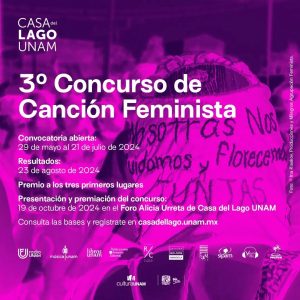 3er Concurso de canción feminista